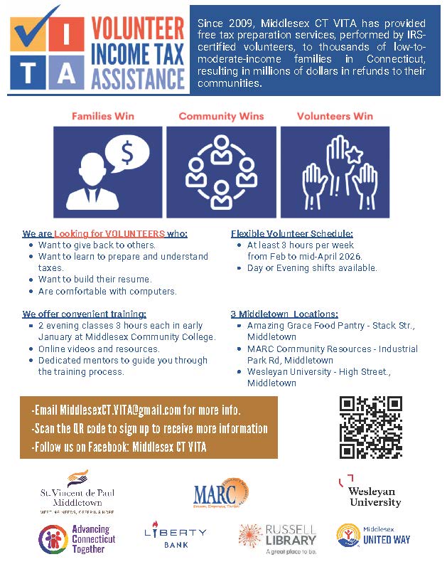 2025 VITA Volunteer Flyer